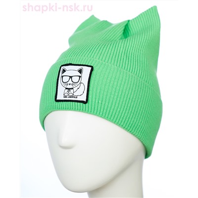 1201B2 Кошка Хафиза 2 Колпак для девочки (52-54)