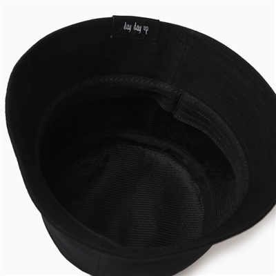 Панама детская «Классика» MINAKU, чёрная, размер 52 (3-5 лет)