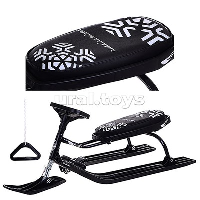 Игрушка Снегокат детский 102-31 "Russian Winter" с черной рамой (черный)