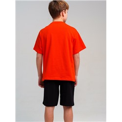 Комплект трикотажный для мальчиков: фуфайка (футболка), шорты