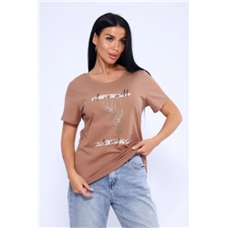 Футболка 80036 (Шоколад)
