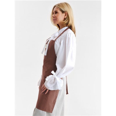 Фартук Этель «Kitchen» 60×70 см, цвет коричневый, 100% хлопок, саржа 220 г/м²