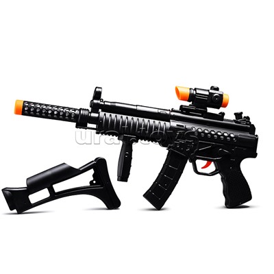 Набор полицейского "Под прикрытием" (автомат,очки,свисток,наручники) в коробке