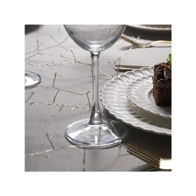 Гирлянда «Мишура» 5 м роса, IP20, серебристая нить, 200 LED, свечение мульти, 12 В