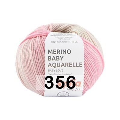 Пряжа Katia MERINO BABY AQUARELLE