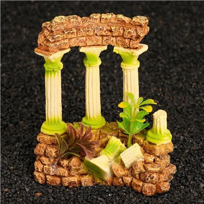 Аквадекор «Античные руины», 14×7×16 см