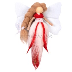 Набор для творчества. Валяние шерстью. Цветочная фея "Тюльпана"