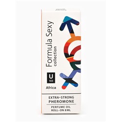 Парфюмерное масло женское с феромонами Formula Sexy Collection Africa U103, 8 мл (по мотивам Bal d’Afrique (Byredo)
