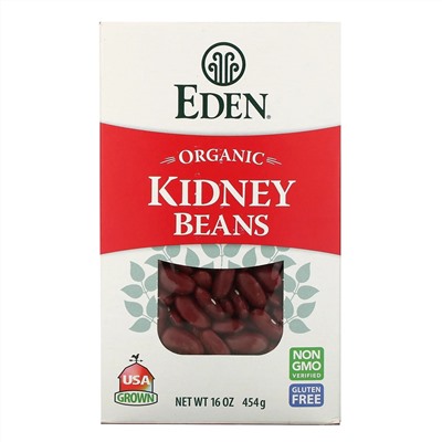 Eden Foods, Органическая, красная фасоль, 16 унций (454 гр)