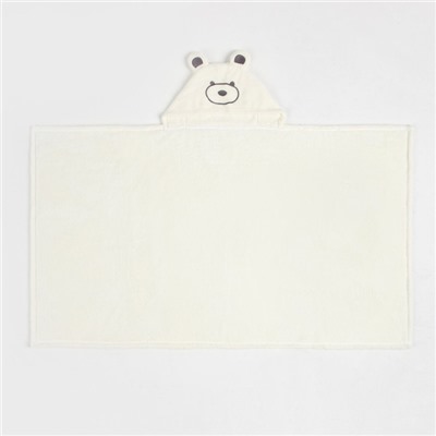 Полотенце с капюшоном «Крошка Я», 67×120 см, белое