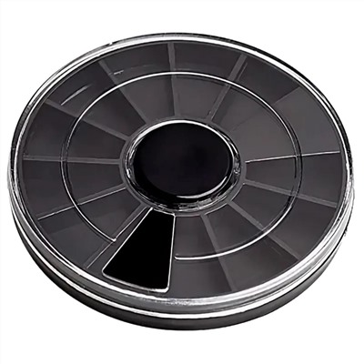 Kristaller Контейнер пластиковый карусель, 12 отделений 21566