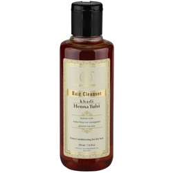Khadi Natural Шампунь "Хна и Тулси" 210мл
