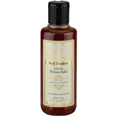 Khadi Natural Шампунь "Хна и Тулси" 210мл