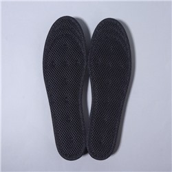 Стельки для обуви, универсальные, р-р RU до 45 (р-р Пр-ля до 45), 28.5 см, пара, чёрные