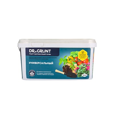 Удобрение минеральное универсальное, Dr.Grunt, ведро, 3.3 л