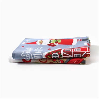 Набор кухонных полотенец Доляна «Дом там где сердце» 35×60 см-2 шт., 100% хл