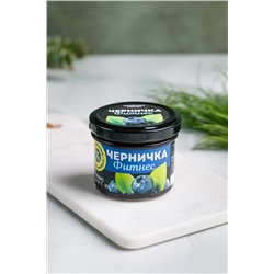 Джем ЧЕРНИЧКА ФИТНЕС / 100 г / без сахара / банка / Солнечная Сибирь