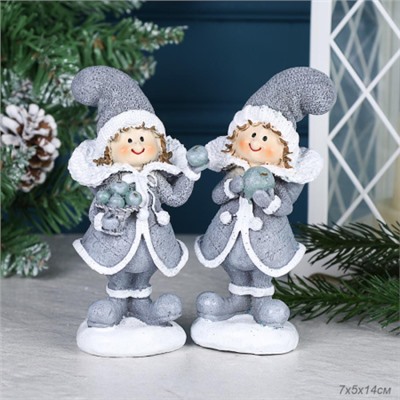 Фигурка Девочка 14.5 см / S2140 /уп 2/144/Новый год