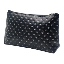 Sunflower Косметичка лодочка малая с тиснением №23, черный 8107