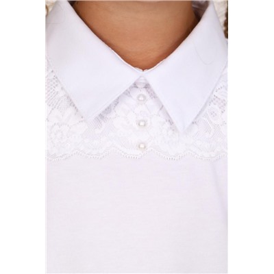 Джемпер Миранда кор. рукав (Белый)