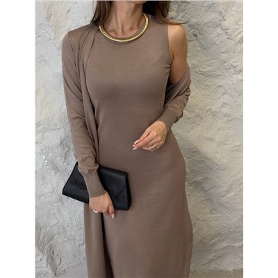 Платье+кардиган