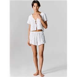 КОМПЛЕКТ ЖЕНСКИЙ (БЛУЗА, ШОРТЫ) 592653