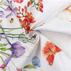 Дорожка на стол «Луговые цветы», 40×146 см±3 см, 100% хлопок, саржа 190 г/м²