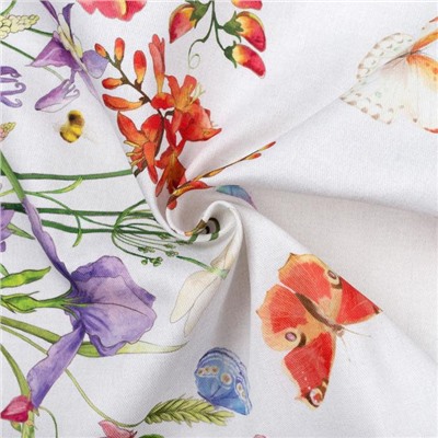 Дорожка на стол «Луговые цветы», 40×146 см±3 см, 100% хлопок, саржа 190 г/м²