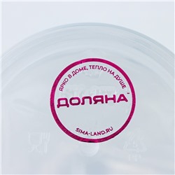 Стакан мерный Доляна, 1 л, цвет прозрачный