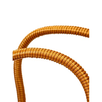 Корзина плетёная для хранения, 29×16×16 см, ручка h=17 см, пластиковая, коричневая