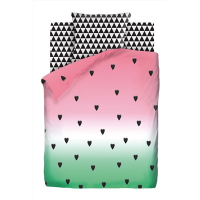 КПБ 1.5 перкаль "Crazy Getup" (70х70) Watermelon