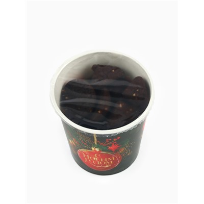 Подарочный набор новогодний «Счастливого года»: чай, конфеты, печенье брауни