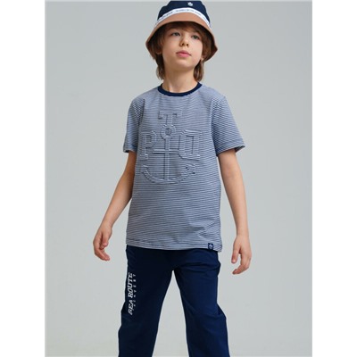 Комплект трикотажный для мальчиков: фуфайка (футболка), брюки