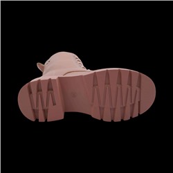 Ботинки на меху 14-10F розовые