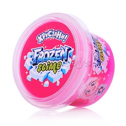 Слайм Frozen розовый