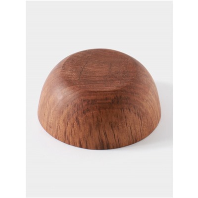 Миска, 10×10×4 см, тиковое дерево