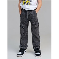 Брюки текстильные джинсовые для мальчиков