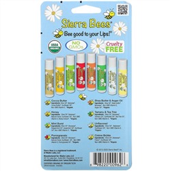 Sierra Bees, набор органических бальзамов для губ, 8 в упаковке, 4,25 г (15 унций) каждый