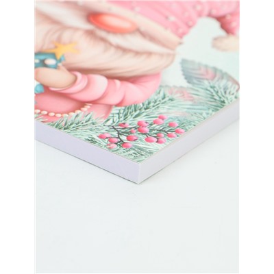 Подарочный набор новогодний в портфеле «Волшебного нового года», ежедневник А5, магнитные закладки и ручка