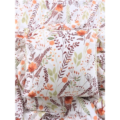 Постельное бельё евро «Этель» Summer bloom, поплин