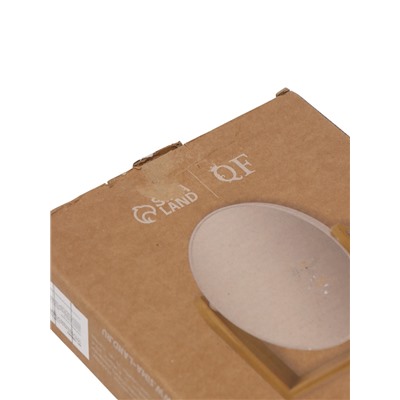 УЦЕНКА Зеркало настольное овал (2) с/увел BAMBOO 14,2*17,6/18*20,8см бамбук QF