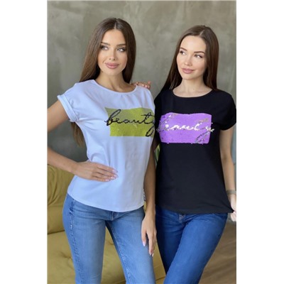 Футболка 8160 (Черный)