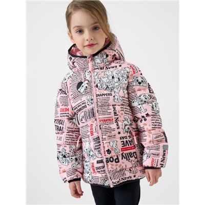 Куртка текстильная с полиуретановым покрытием для девочек