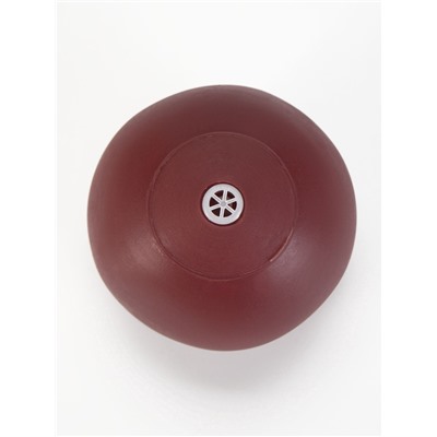 Игрушка для собак «Мяч монстр», 7 см, пищащая, коричневая