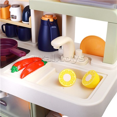 Игровой набор кухня "Modern Kitchen" (свет, звук, слив воды) в коробке