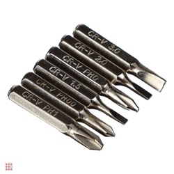 Фонарь-мультиинструмент, с клипсой для крепления, 6 отверток, 4xLR41, 12,8х1,6см