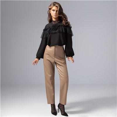 Блуза изящная и женственная, Мелодия сердца (ночь)