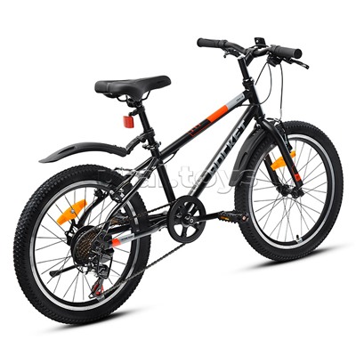 Велосипед 20" Rocket Crux 1.0 , цвет черный, размер 11"