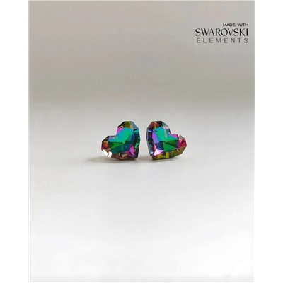 Серьги с кристаллами Swarovski