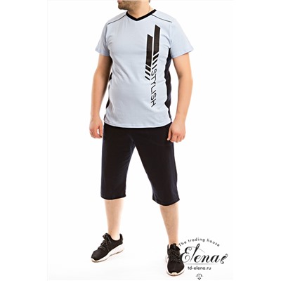 Костюм (футб+капри) х/б М11703П